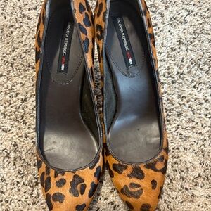 Banana Republic Animal Print Heels